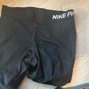 Nike Pro Black Athletic Shorts